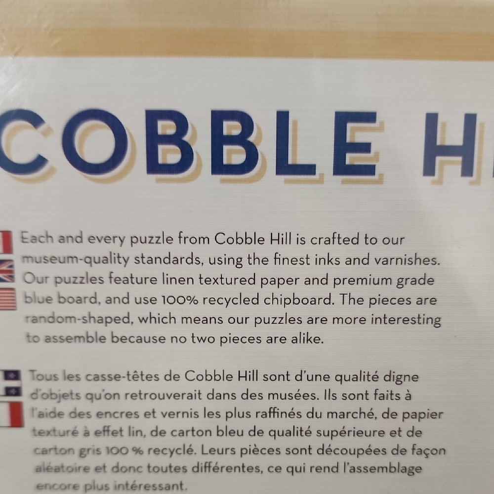 Cobble Hill Lake House Puzzle - Multicolor - Picture 4 of 7